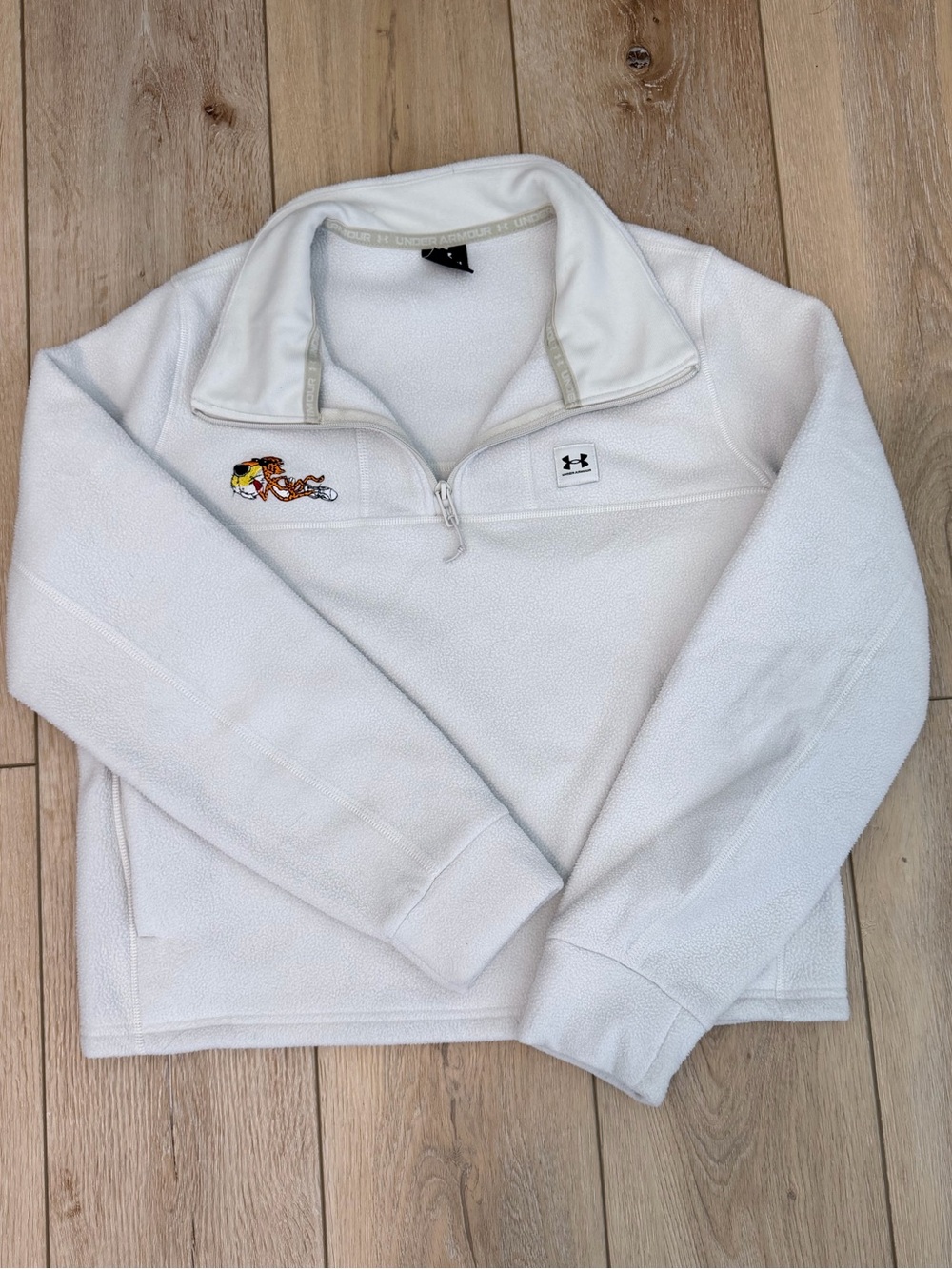 Under Armour Cheetos Chester Cheetah Fleece Pullover Small